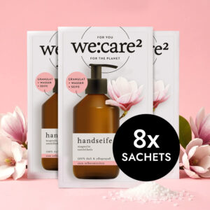 seifenpulver, seife zum selber machen, seife magnolie sandelholz, 8x sachets, mehrverpackung, nachfüllbeutel