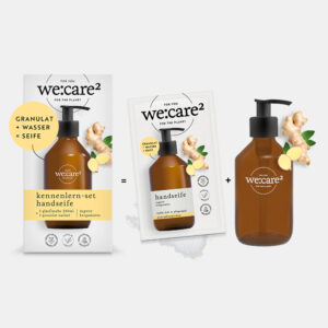 wecare² Kennenlernset Ingwer beramotte