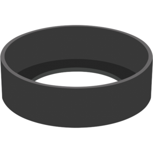 Bumper für Seifenspender von we:care² in schwarz