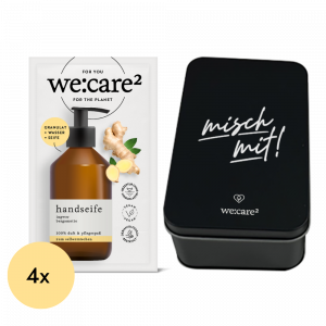 Bundle Sachet Handseife Ingwer Bergamotte mit Dose