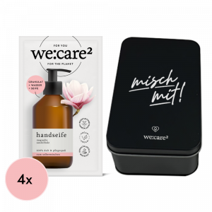 Bundle Sachet Handseife Magnolie Sandelholz mit Dose