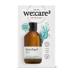 Duschgelpulver Aqua Marine Sachet von we:care²