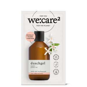 duschgelpulver Jasmin Grüner Tee von we:care² für Seife wie selbst gemacht