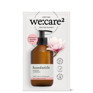Seifenpulver zum Seife selber mischen von we:care² Magnolie Sandelholz