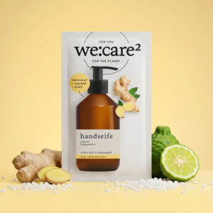 wecare² Seifenpulver Ingwer Bergamotte