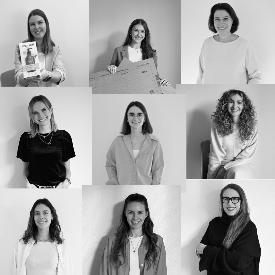 Teambild we:care² - werde Teil des Teams