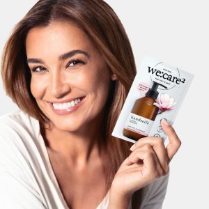 Jana Ina mit we care Seifenpulver Magnolie-Sandelholz