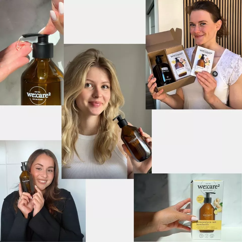 werde Content Creator für we: care
