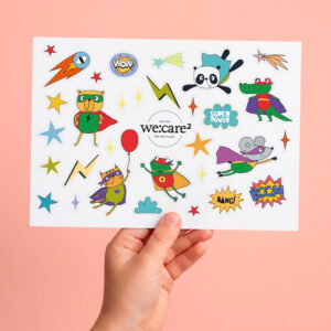 Kids Sticker Set- Super Power
